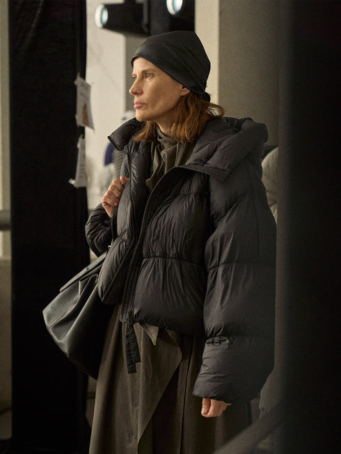 Fjord Cropped Cushioned Puffer Jacket